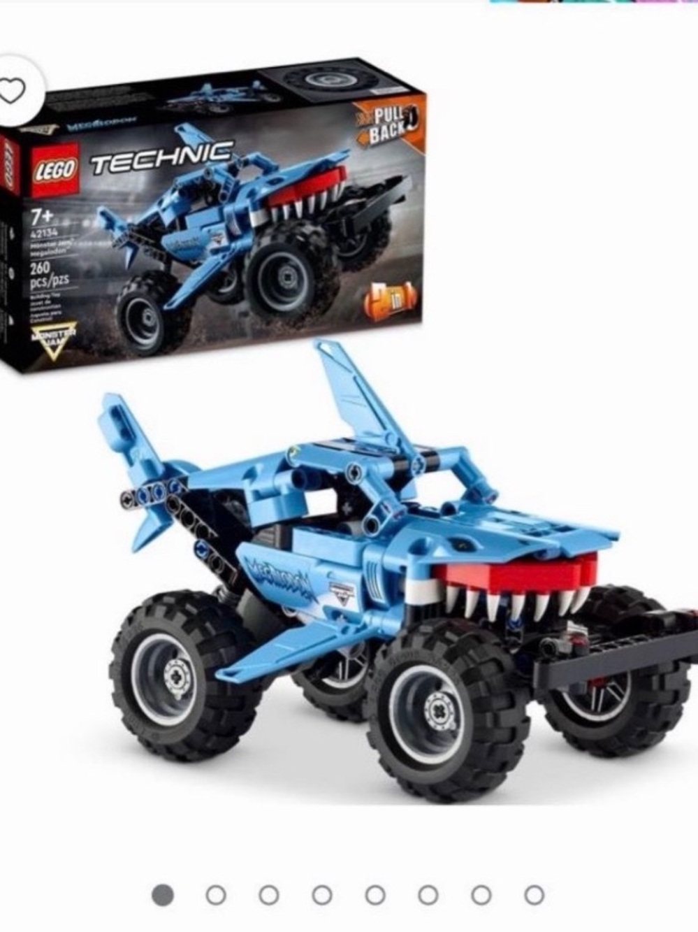 LEGO BUILD TOY MEGALDN 260PC New in box